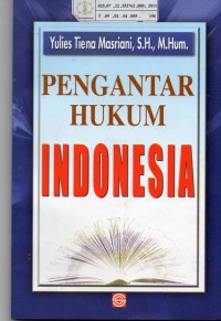 Image of Pengantar Hukum Indonesia